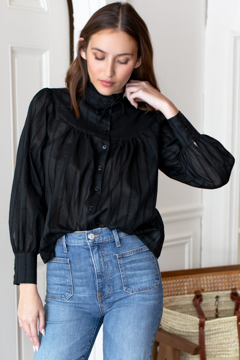 Camille Blouse - Black