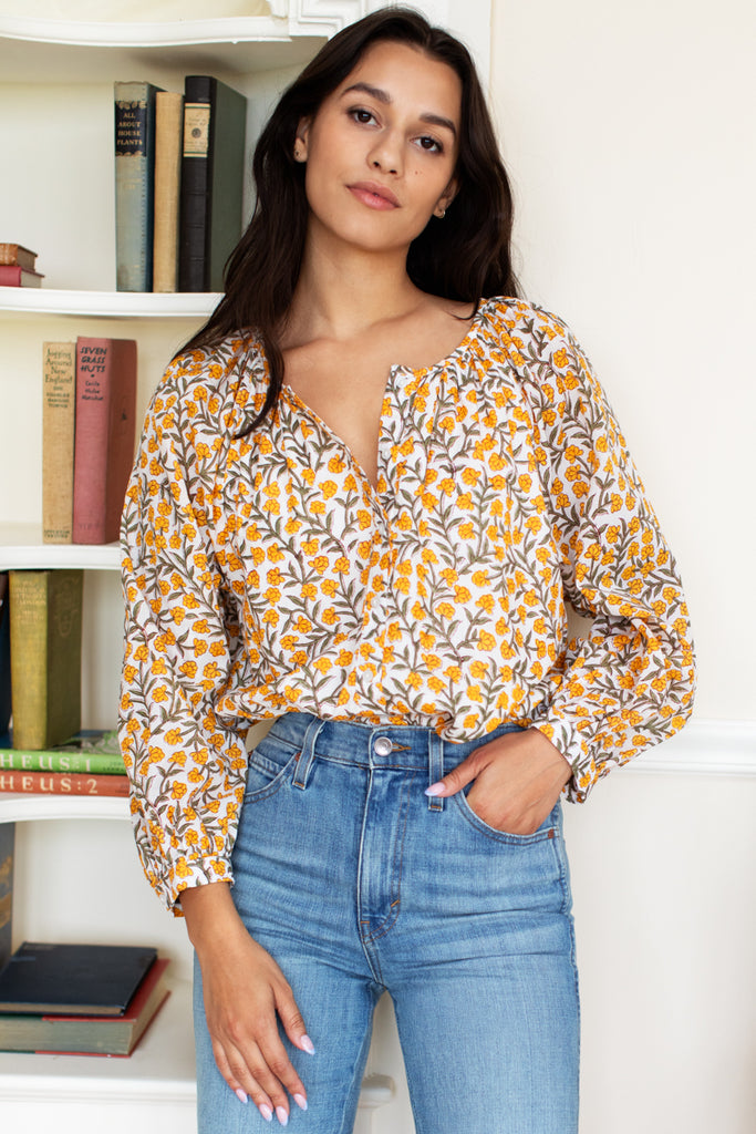 Frances Blouse - Garden Sun Organic - Emerson Fry