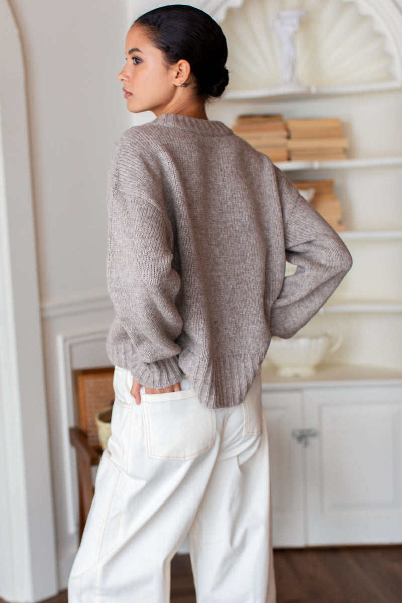 Cozy Sweater - Fog Grey Melange