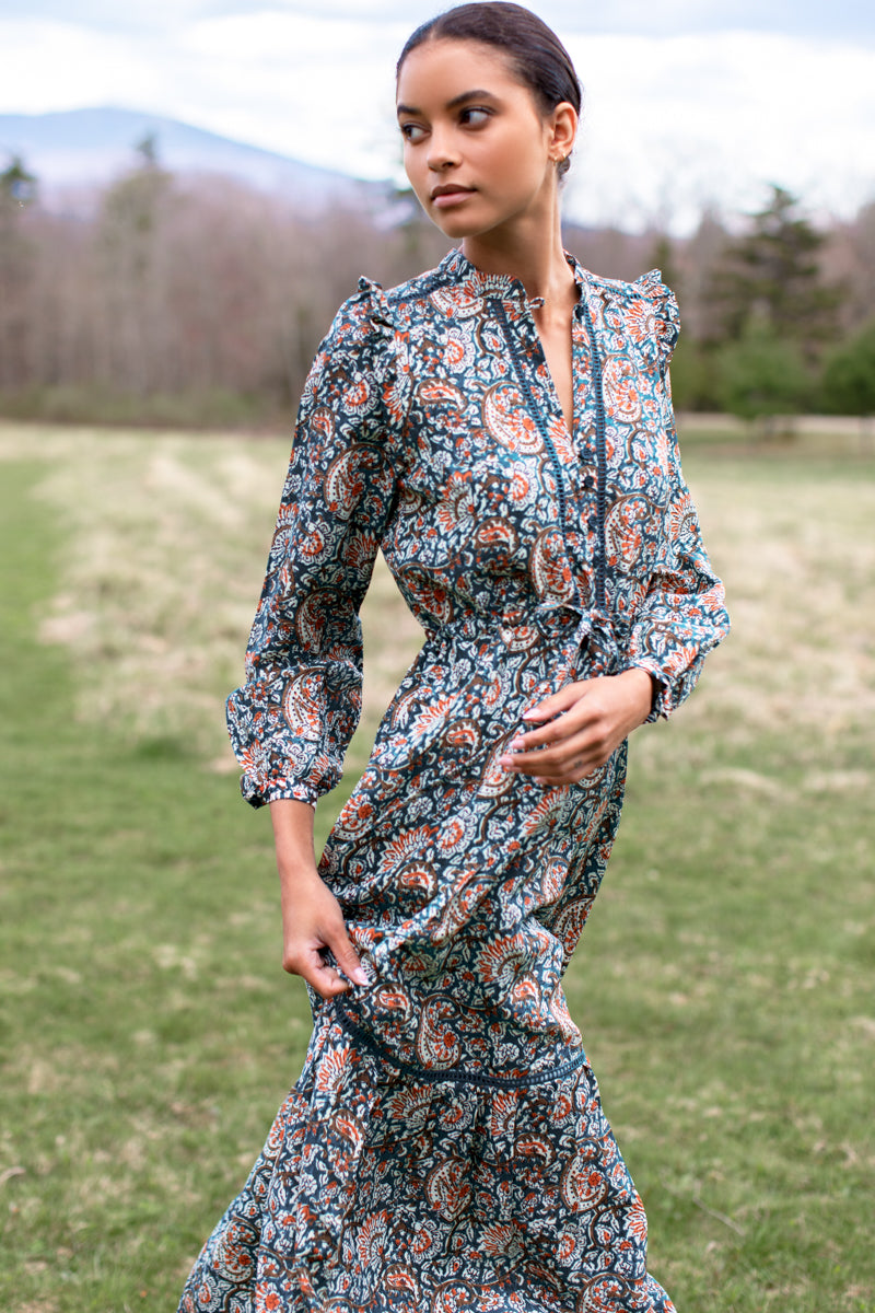 Frances 4 Dress - Roma Silk S Frances 4 Dress - Roma Silk S