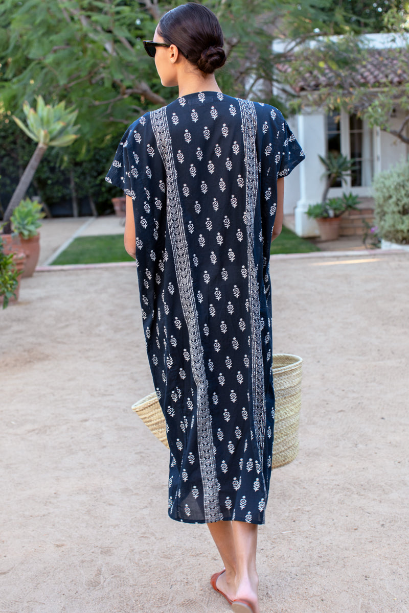 Francina Caftan - Marguerite Blue 2