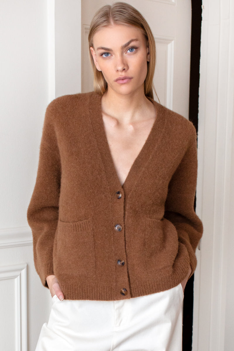 Frankie Cardigan - Camel