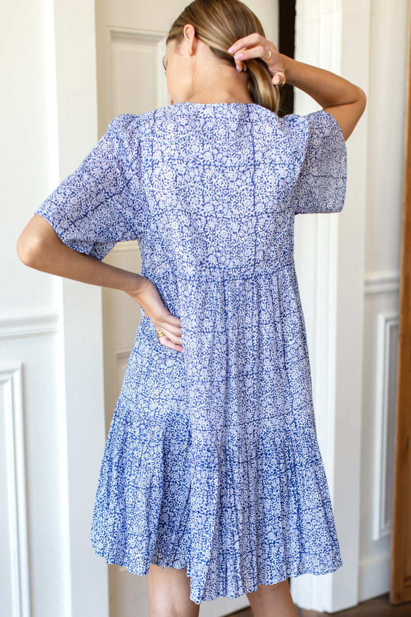 Isla Dress - Porcelain Organic