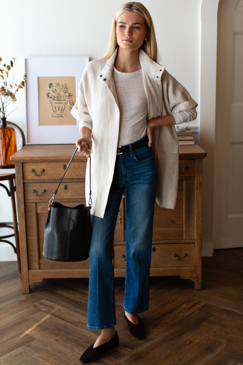 Layering Jacket - Beach Linen