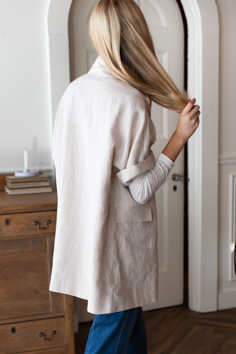 Layering Jacket - Beach Linen