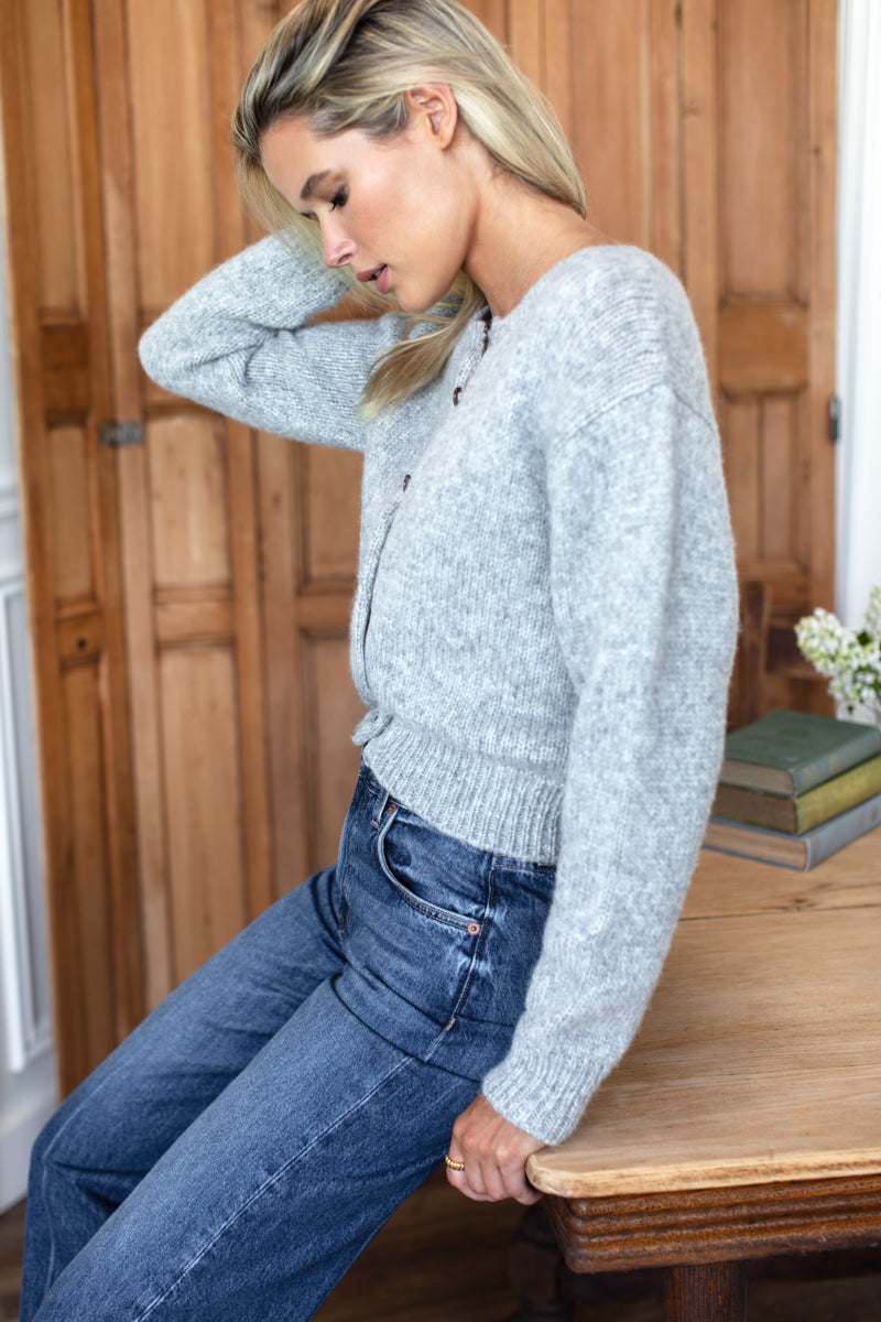 Little Atelier Cardigan - Heather Grey