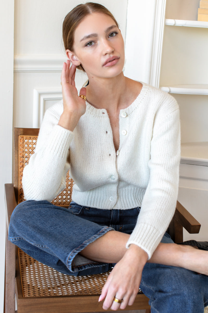 Little Atelier Cardigan - Ivory