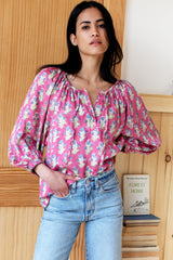 トップス bibiy EMILY FLOWER BLOUSE BIBIY. MADE | EMILY FLOWER BLOUSE｜Bibiy.