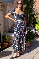 〖kさま専用〗HLT Pin Dot Pleated Long Dress EmersonFryLuieMaxiDressHandpai