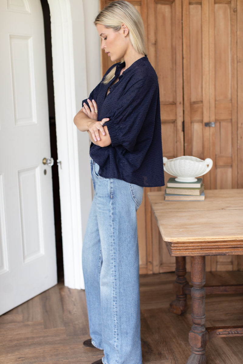 Relaxed Straight Leg - Vintage Indigo