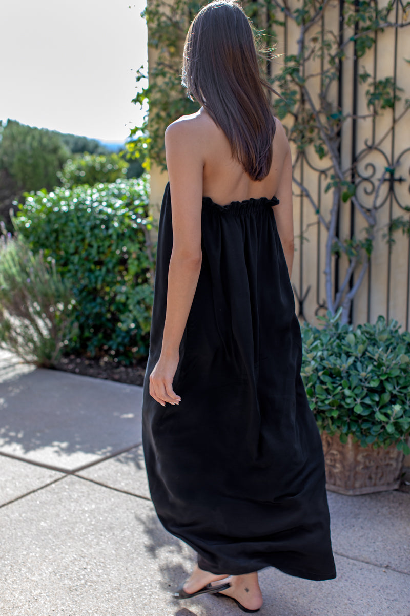 Ophelia Maxi Dress - Black