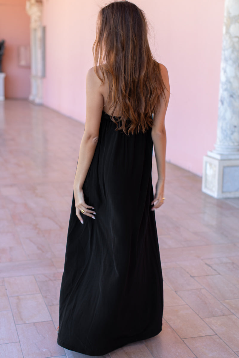 Ophelia Maxi Dress - Black