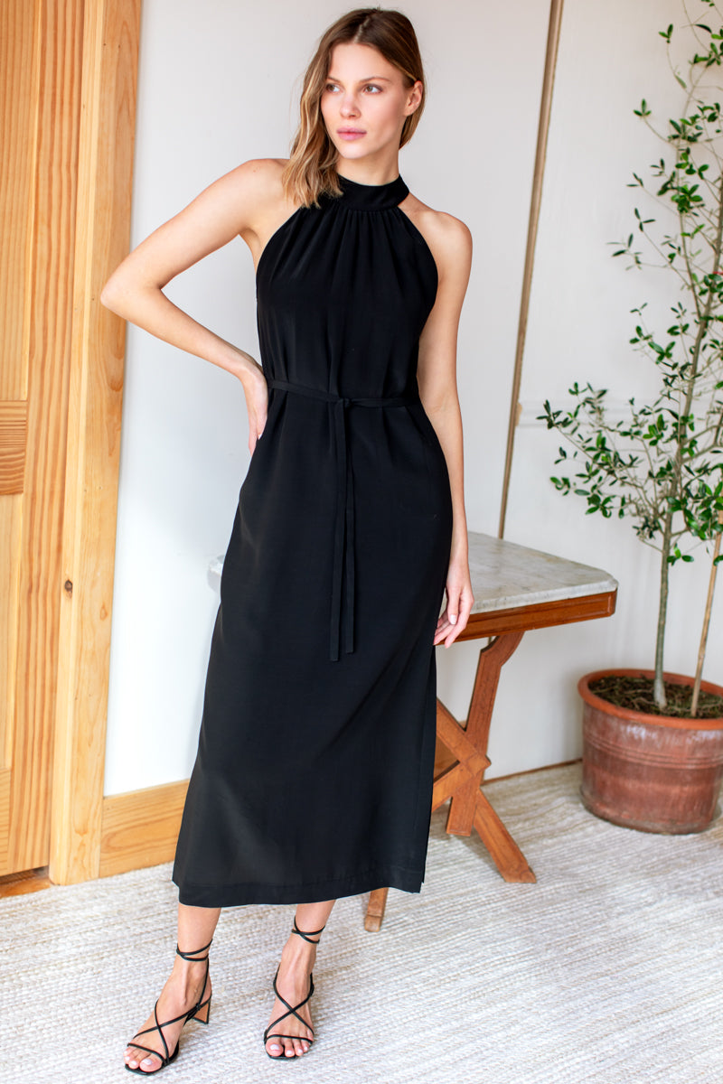 Pandora Maxi Dress - Black