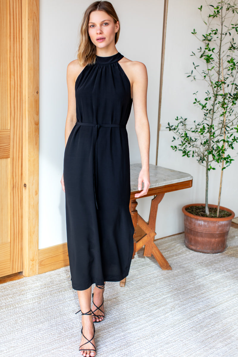 Pandora Maxi Dress - Black