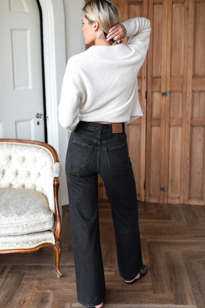Perfect Wide Leg - Vintage Black