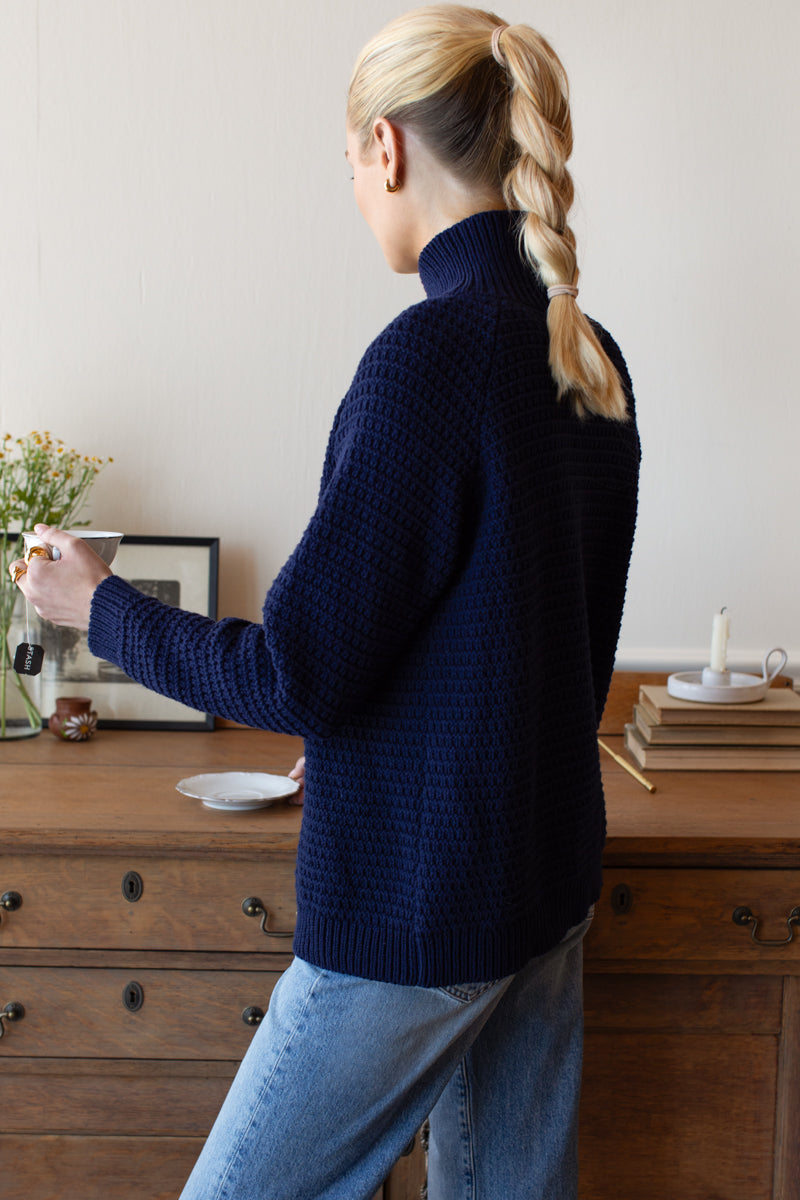 Playa Cardigan - Navy Tanguis