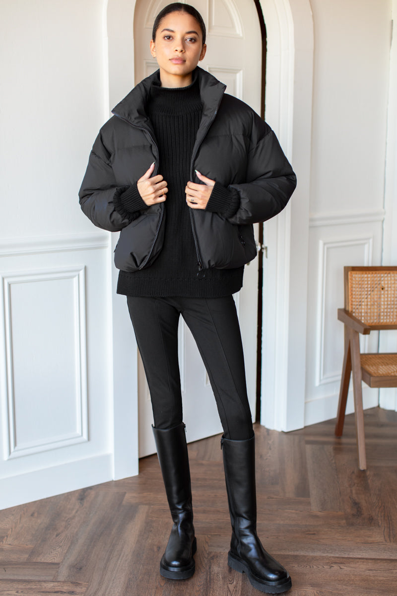 Puffer Jacket - Black