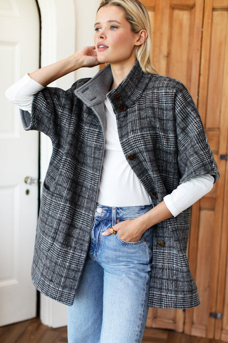 Reversible Topper - Arlo Plaid