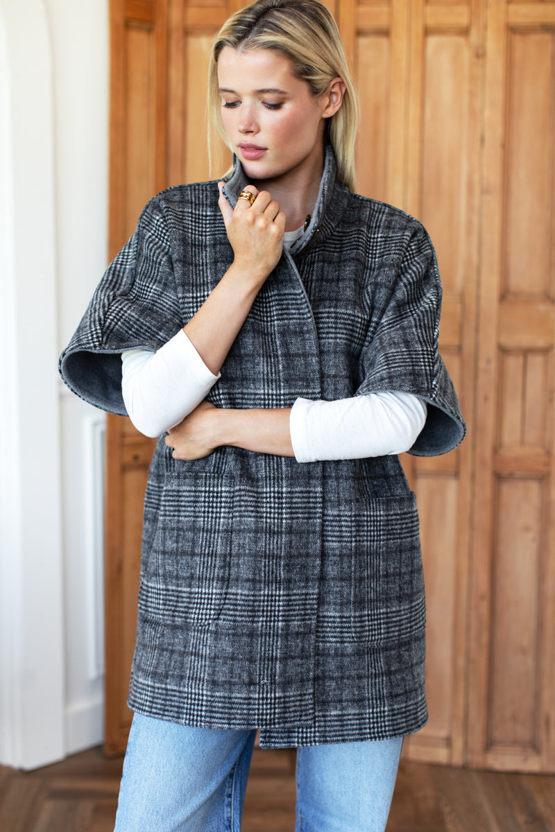 Reversible Topper - Arlo Plaid