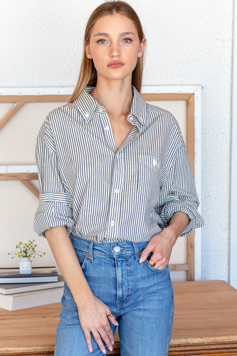 Ryan Shirt - Newburyport Stripe