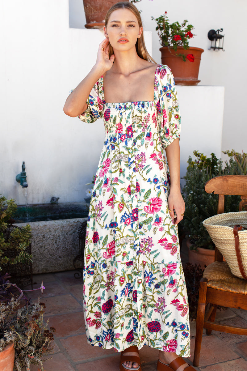 Santiago 3 Maxi Dress - Laurent Satin