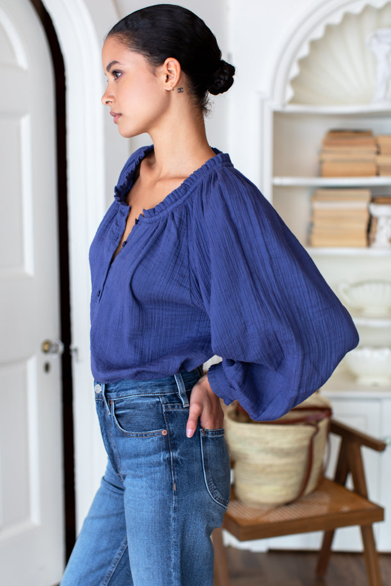 Soft Shirt - Blue Indigo