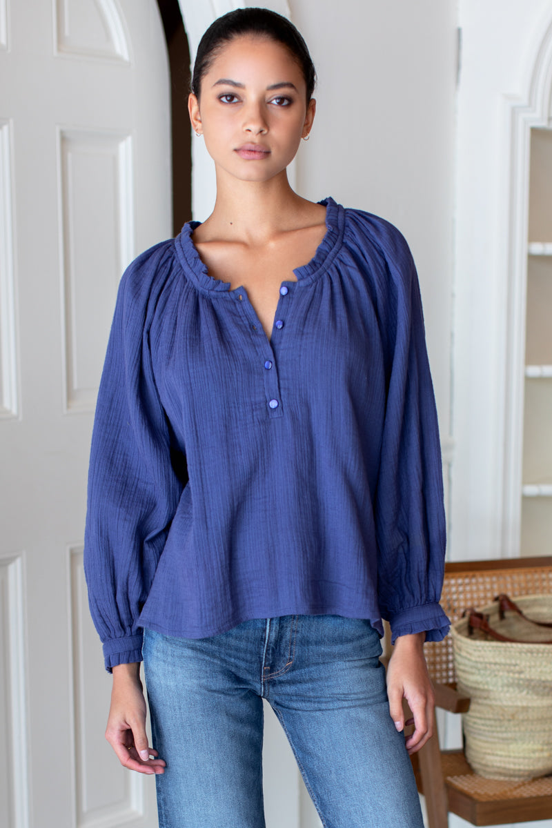 Soft Shirt - Blue Indigo