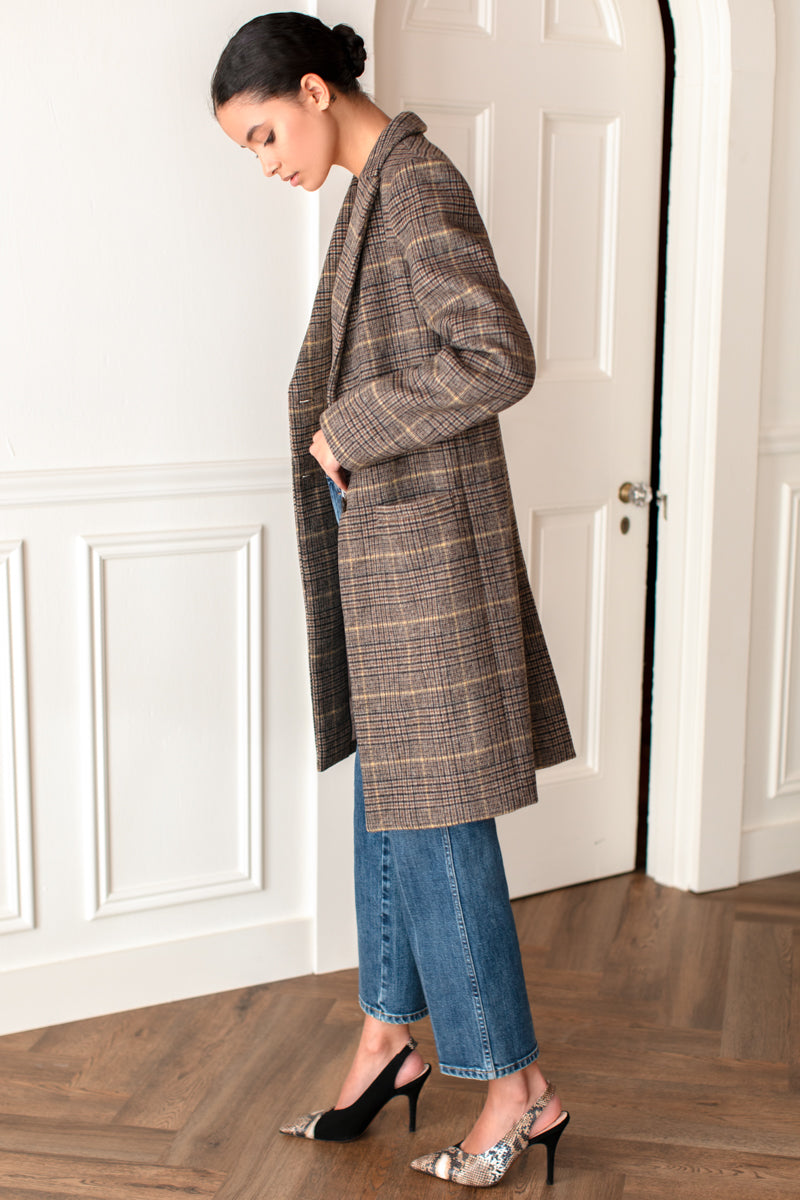 Tailored Coat - Henderson Plaid