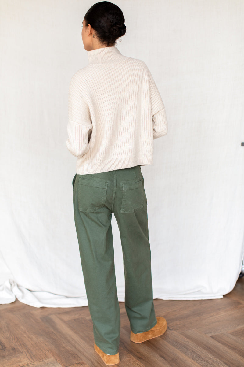 Vintage Army Pant Long - Vintage Green