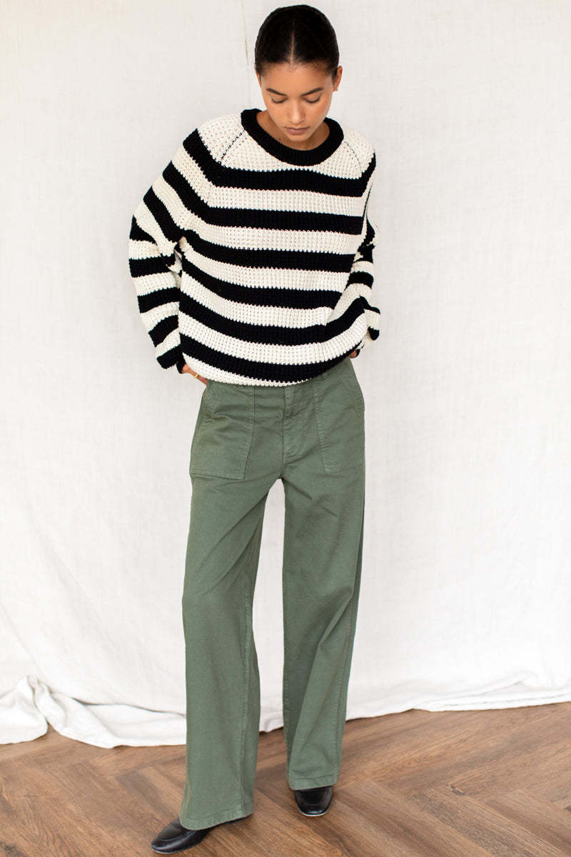 Vintage Army Pant Long - Vintage Green