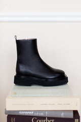 靴 Y's SMOOTH LEATHER PLATFORM ZIP UP BOOTS OIL SMOOTH LEATHER ZIPPER BOOTS – THE SHOP YOHJI YAMAMOTO