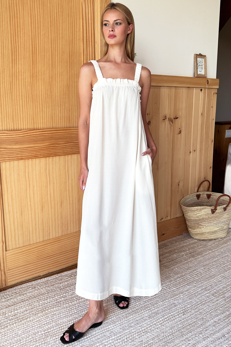 ophelia maxi dress Amanda Uprichard Ophelia Maxi Dress in Blue