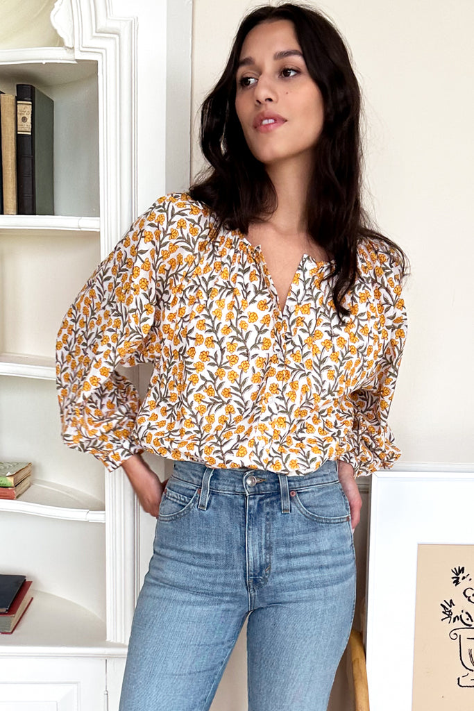 Frances Blouse - Garden Sun Organic - Emerson Fry