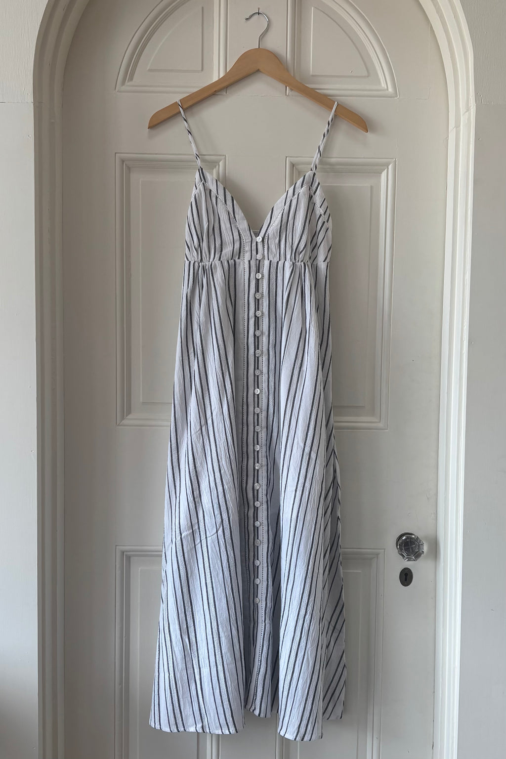 Ladder Dress - Textured Stripes