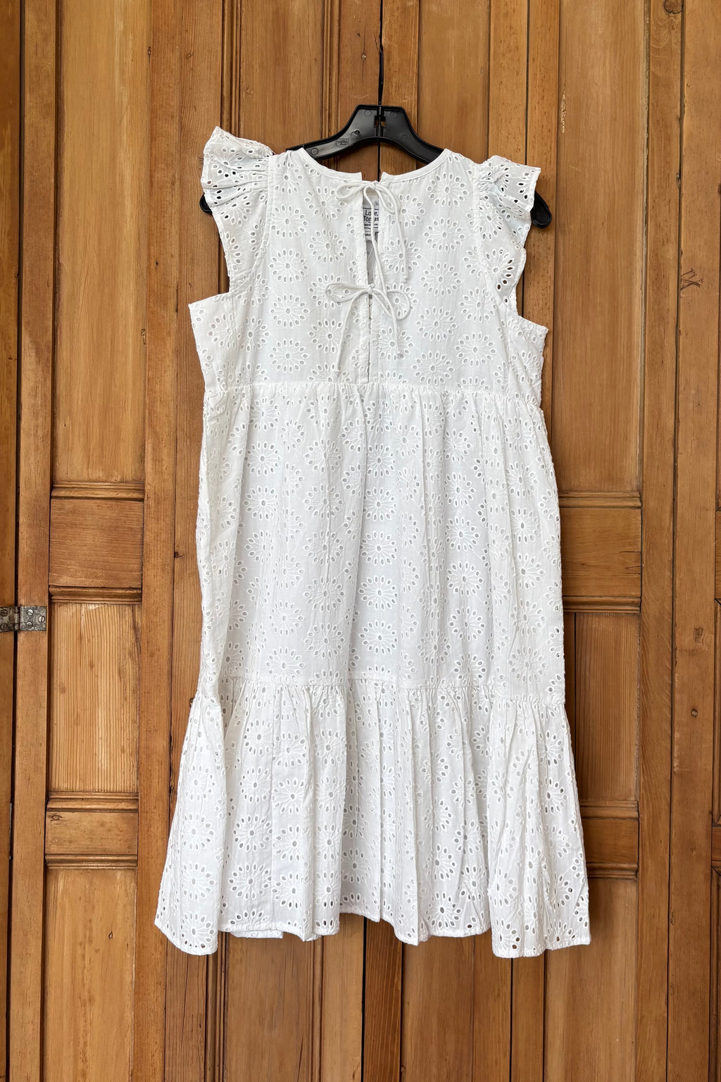 Angel Dress - White Eyelet