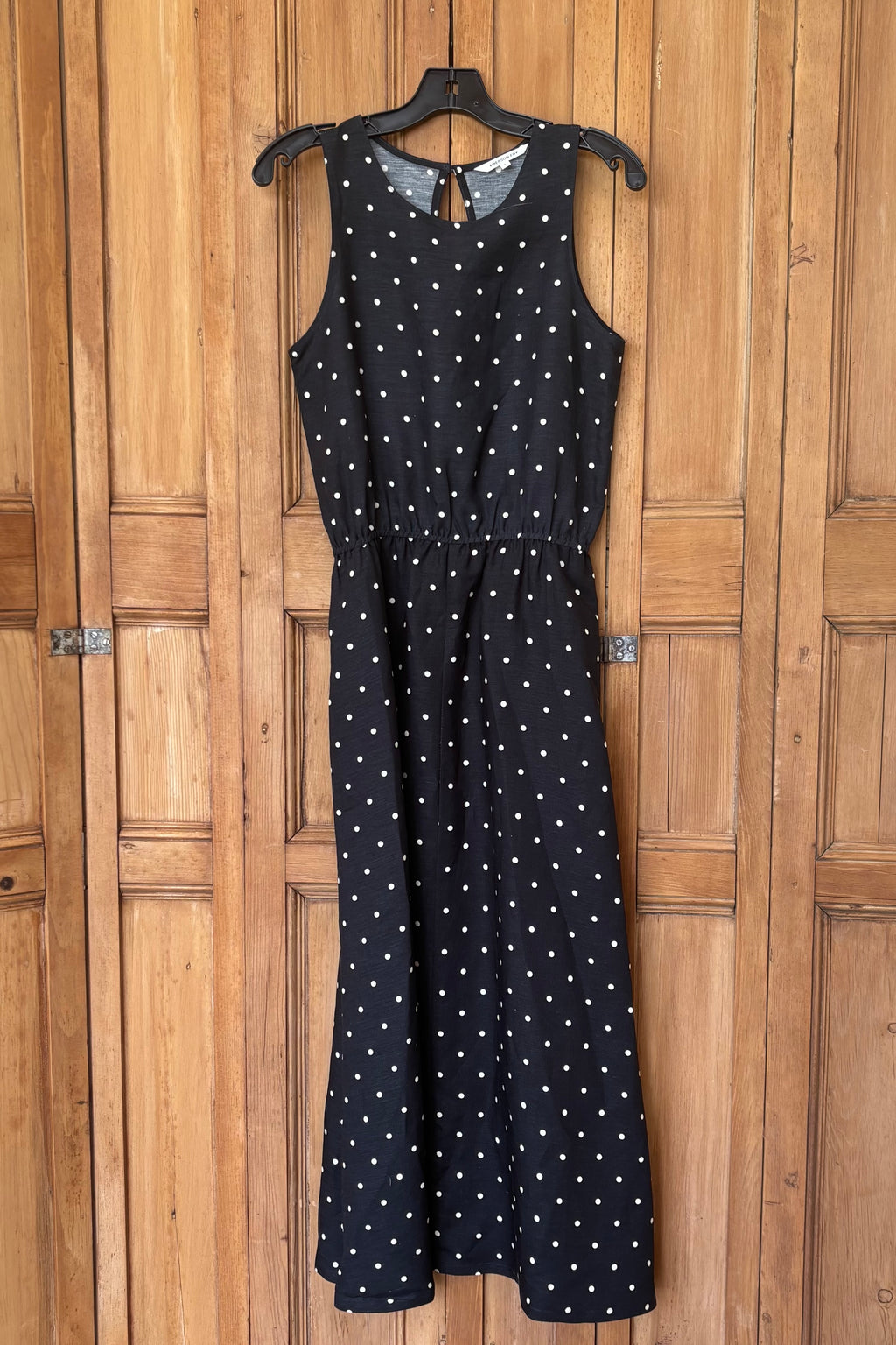 Atelier Sundress - Midnight + Ivory Dots