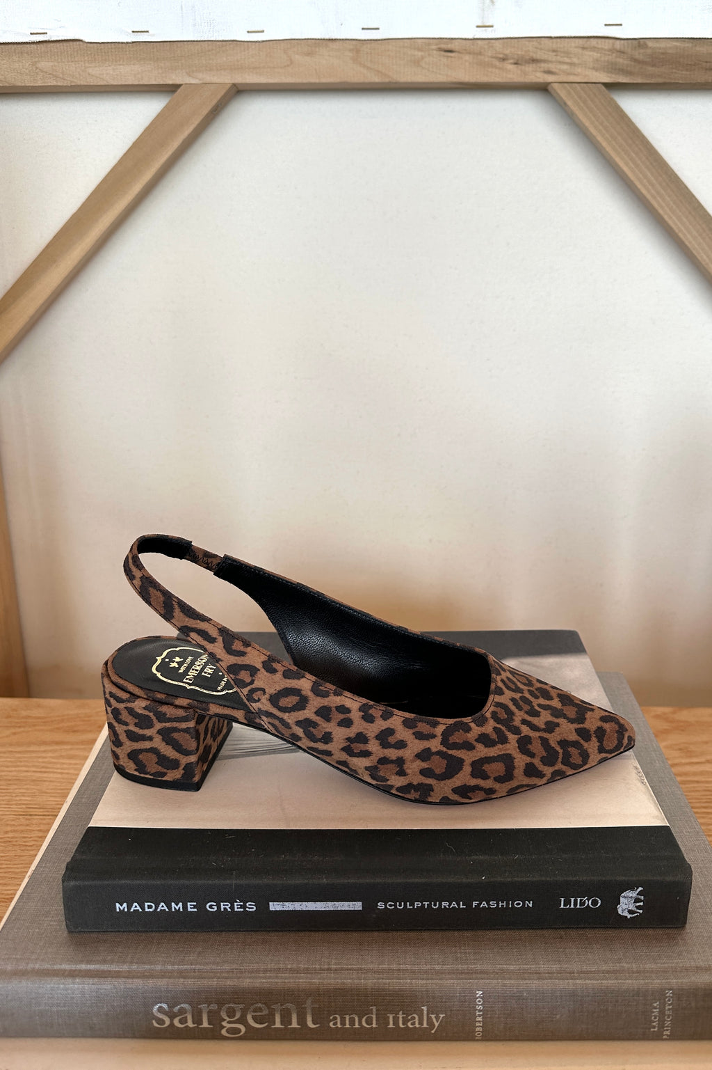 Lou Walking Slingback - Leopard