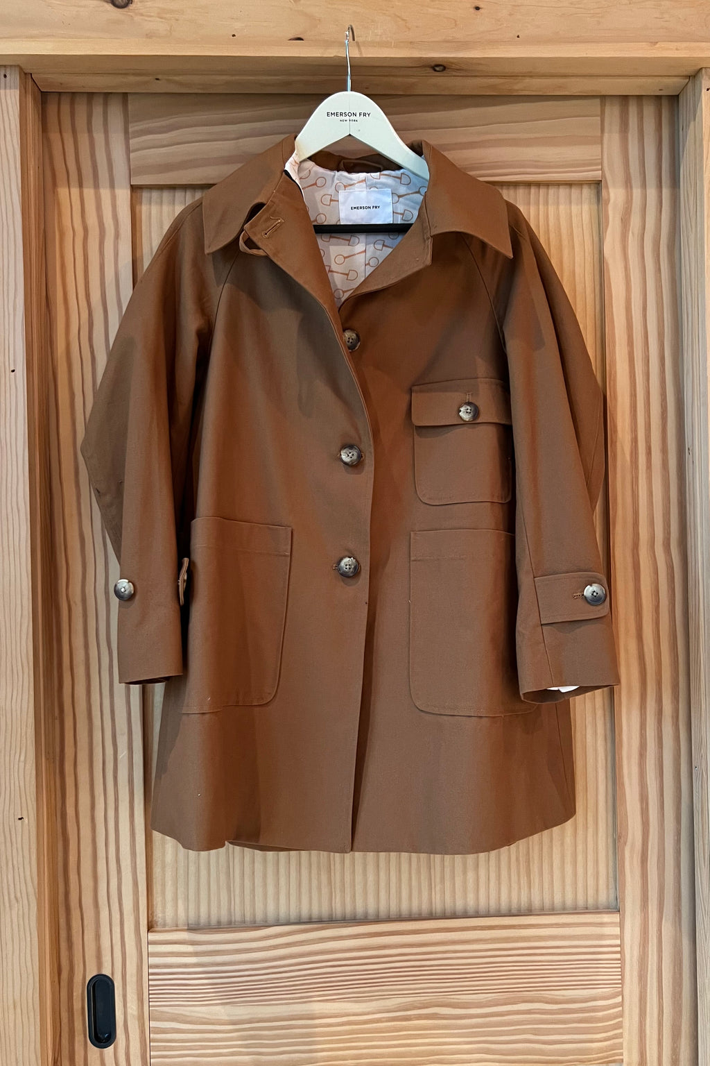 Becky Coat - Caramel Organic