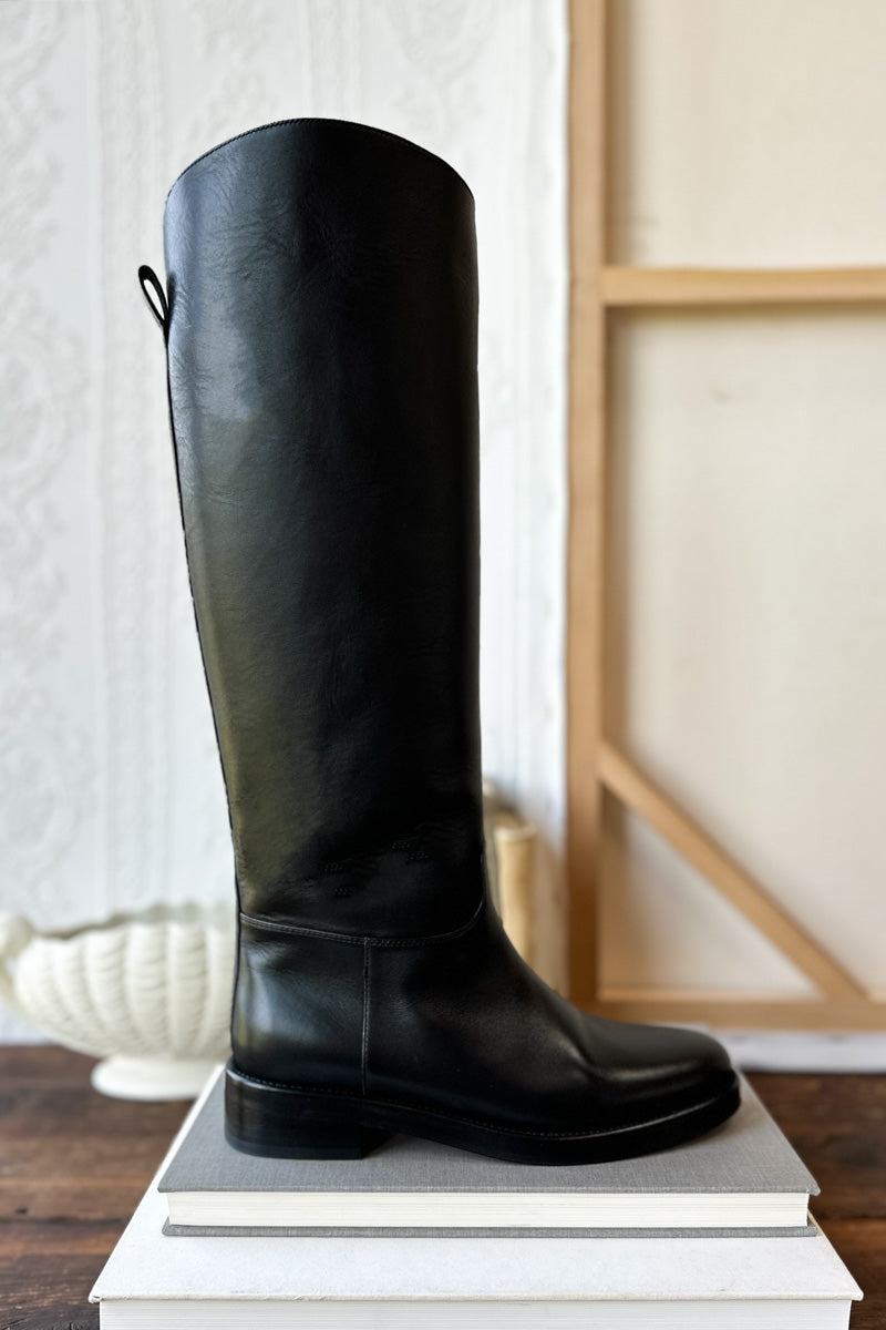 Atelier Equestrian Boot Black Leather