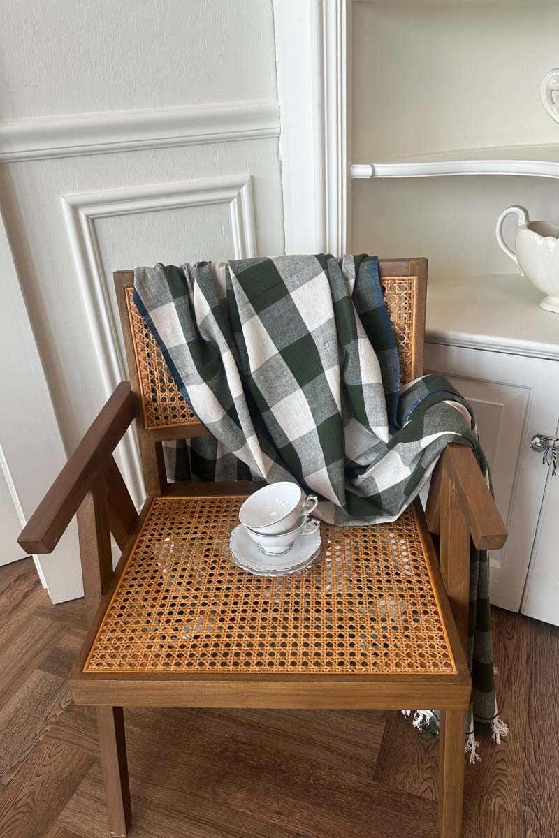 Plaid Tablecloth - Fern Green