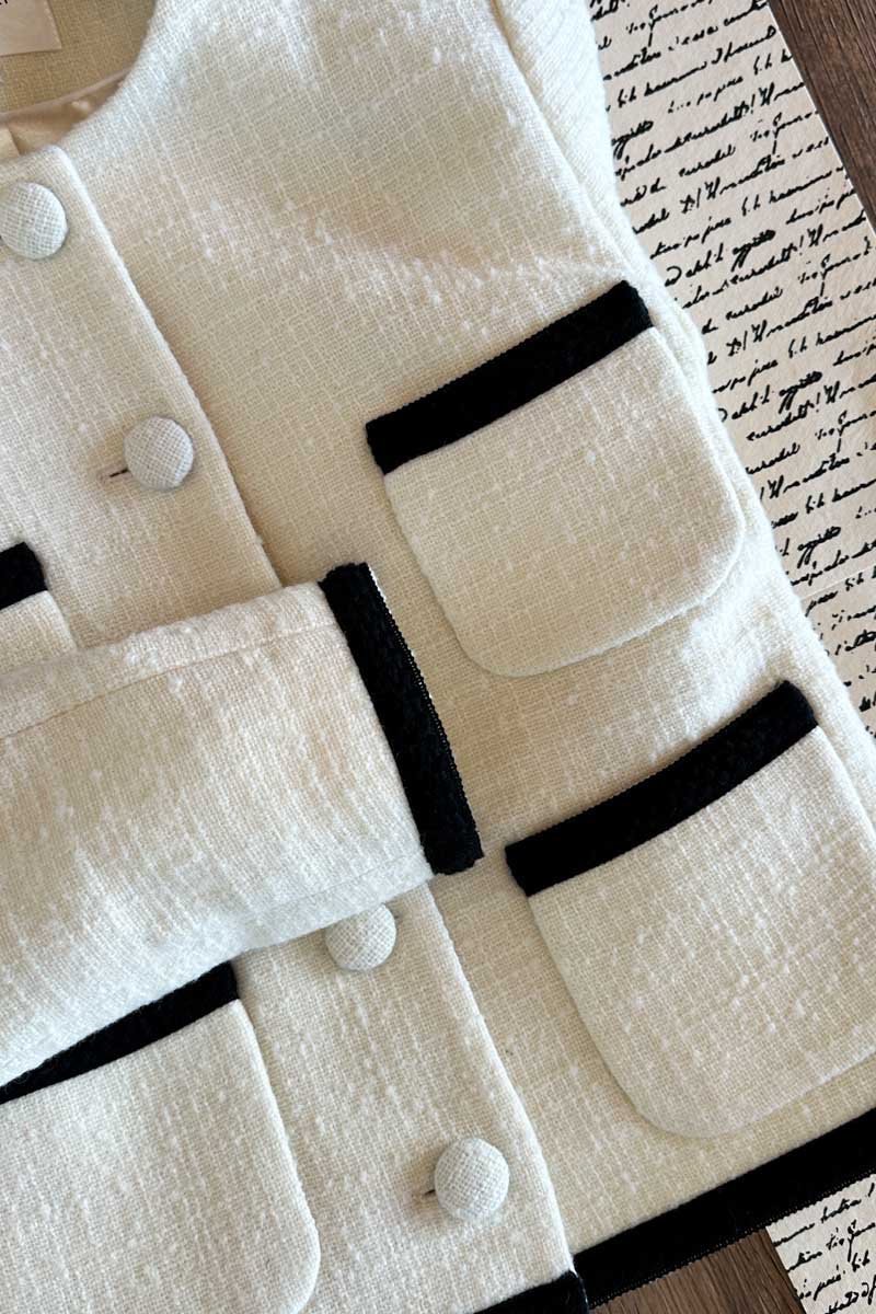 Tweed Jacket - Ivory