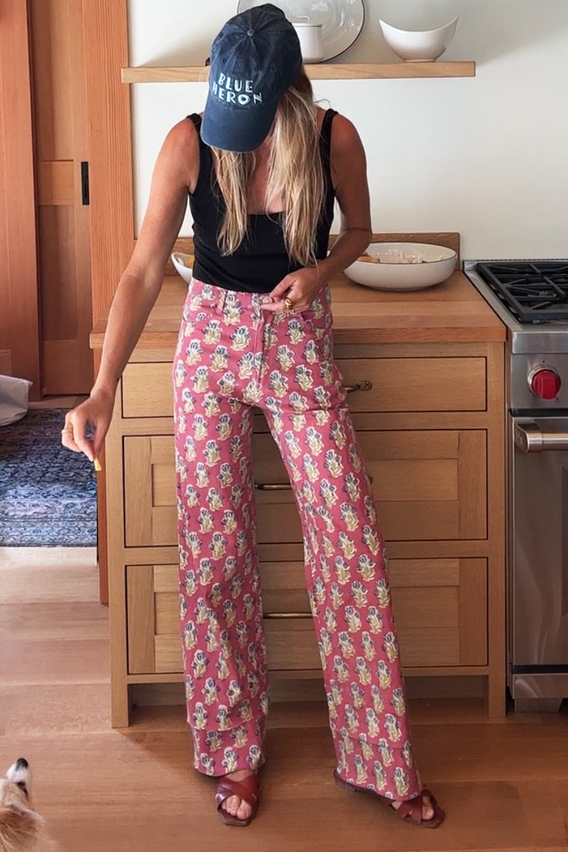 Everyday Pant - Bell Flower Twill
