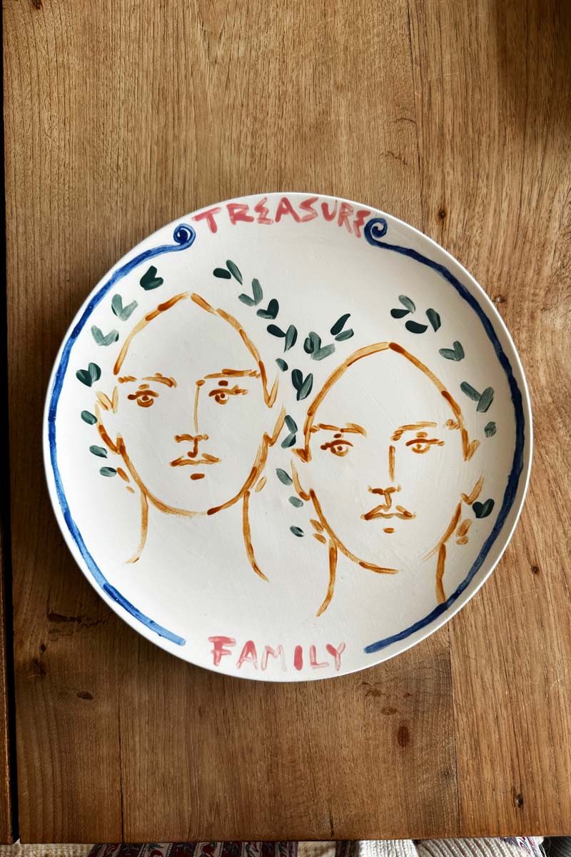 Treasure Family Plate - #1