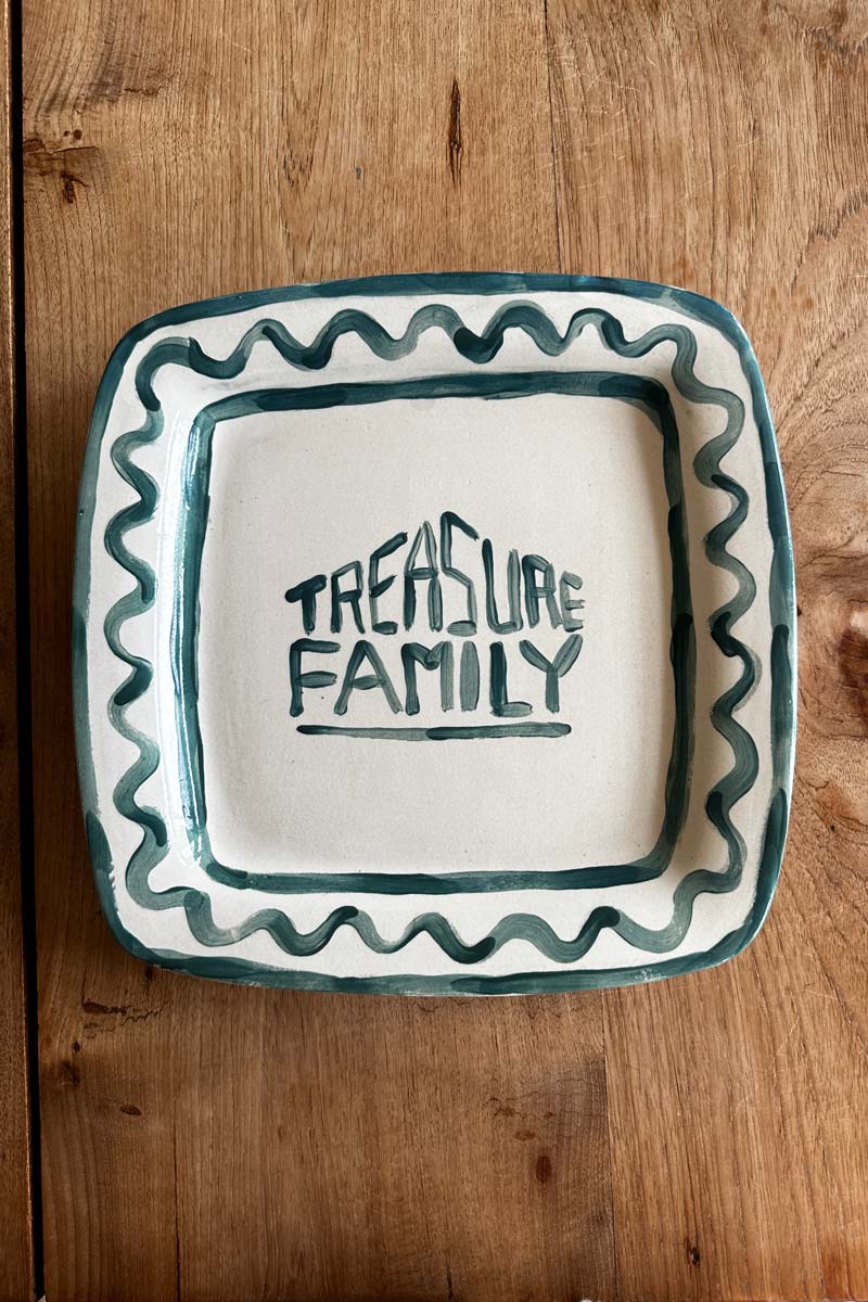 Treasure Family Plate - #2