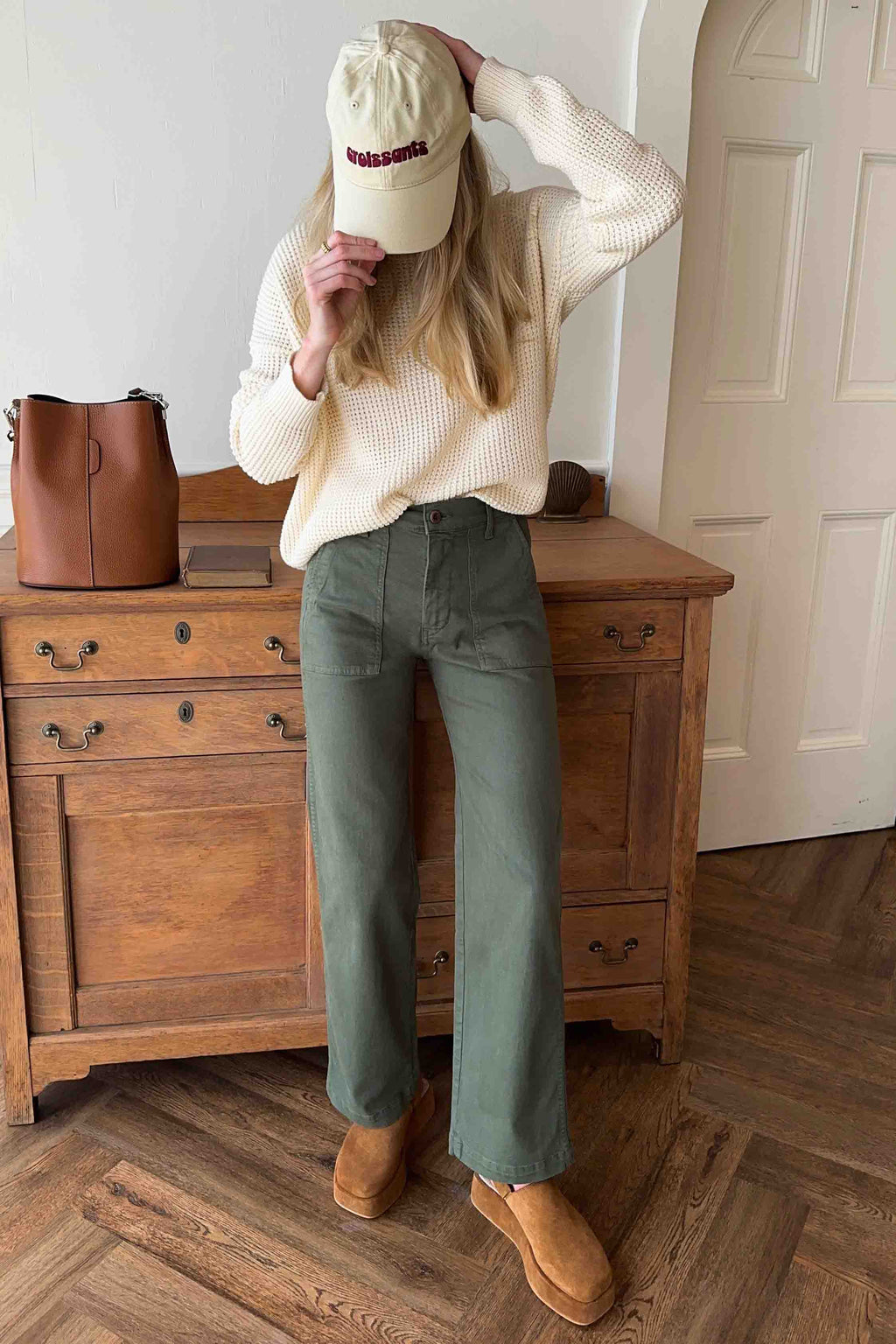 Vintage Army Pant Long - Vintage Green