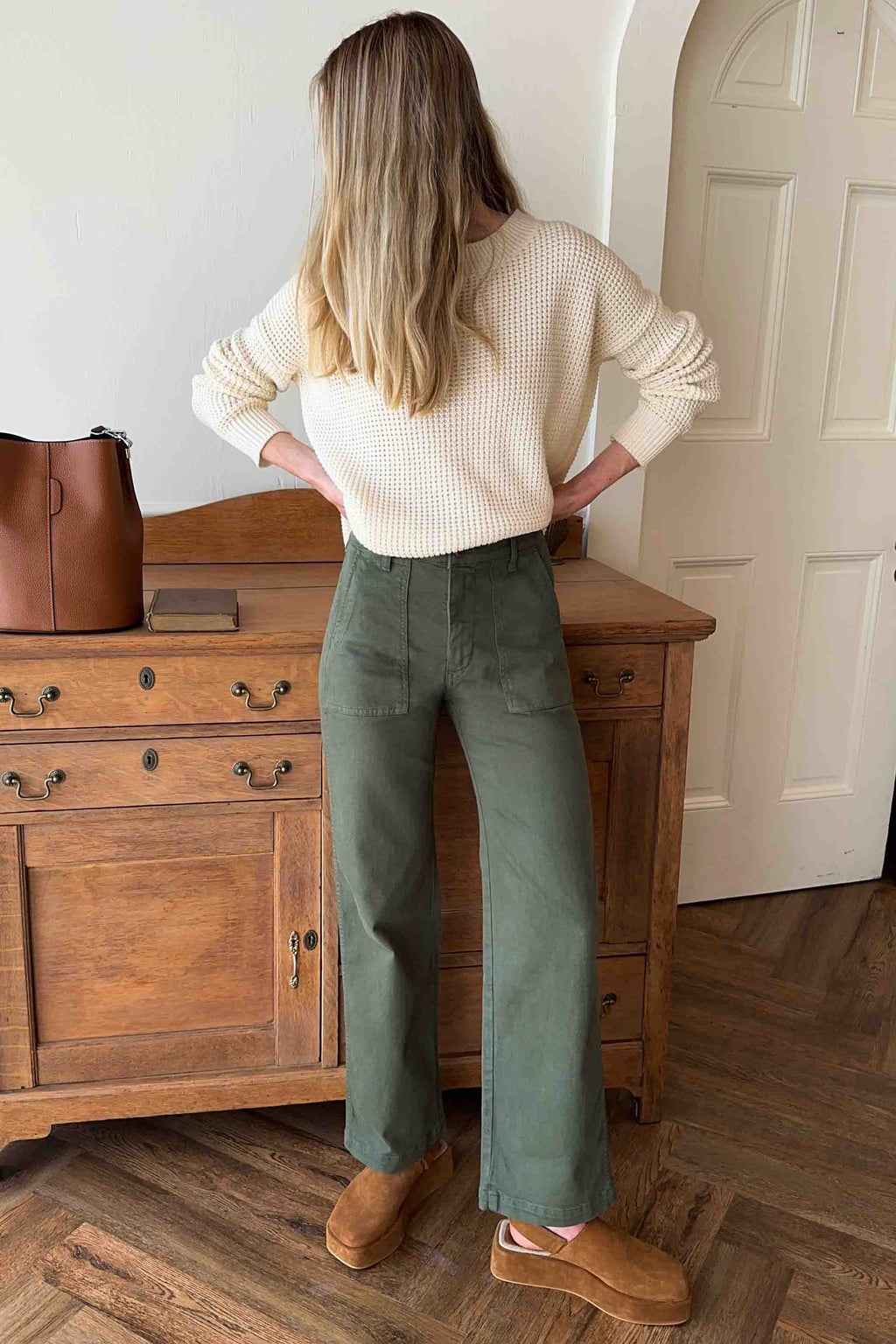Vintage Army Pant Long - Vintage Green