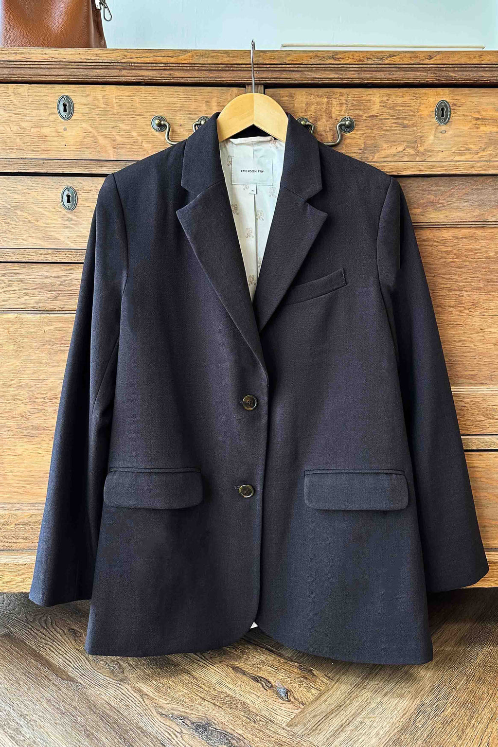 Atelier Blazer - Cocoa Gabardine