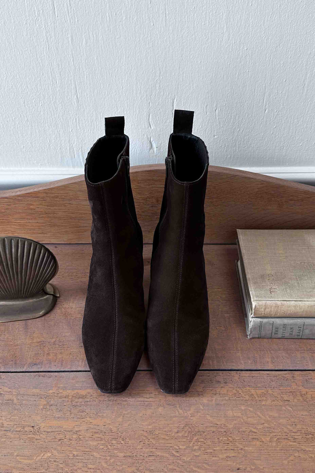 Frankie Ankle Boot - Cocoa Suede