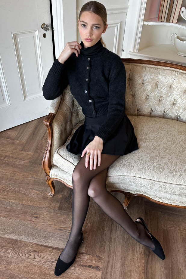 Little Atelier Cardigan - Black