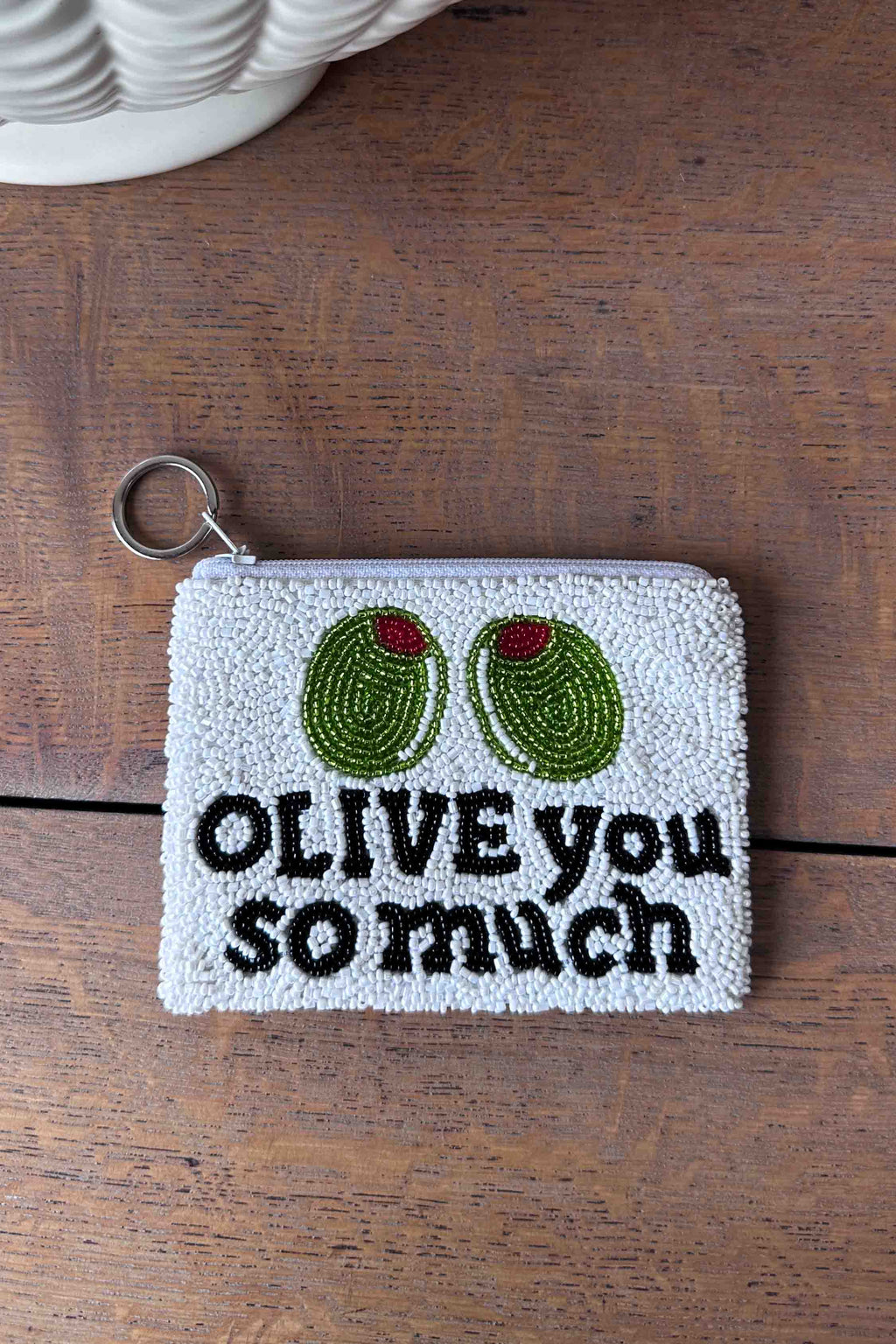 Zip Coin Pouch - Olive you